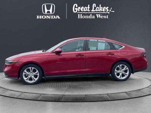 Radiant Red Metallic 2025 Honda Accord LX 1.5T