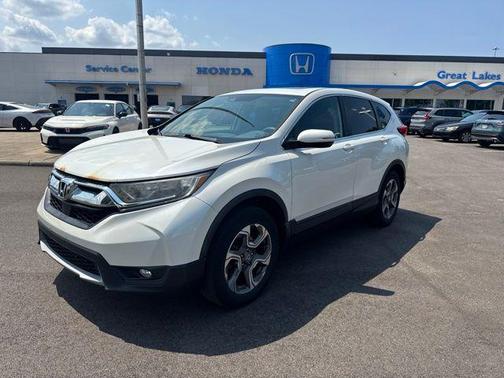 White Diamond Pearl 2017 Honda CR-V EX