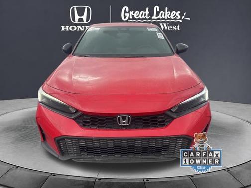 Rallye Red 2025 Honda Civic Sport
