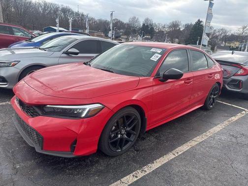 Rallye Red 2025 Honda Civic Sport