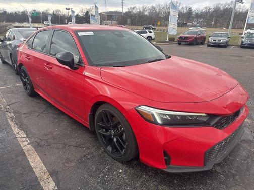 Rallye Red 2025 Honda Civic Sport