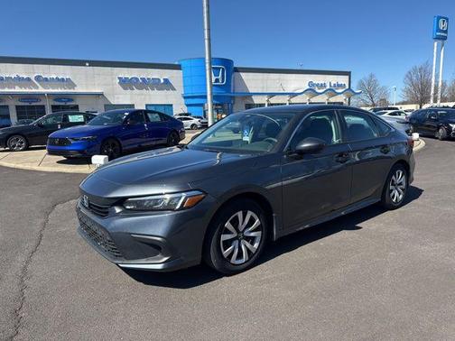 Meteorite Gray Metallic 2023 Honda Civic LX