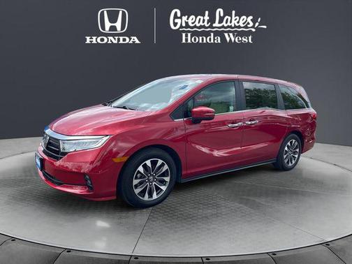 Radiant Red Metallic II 2024 Honda Odyssey EX-L