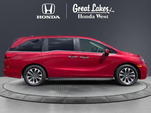 Radiant Red Metallic II 2024 Honda Odyssey EX-L