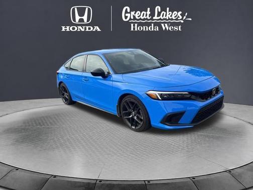 Boost Blue Pearl 2024 Honda Civic Sport