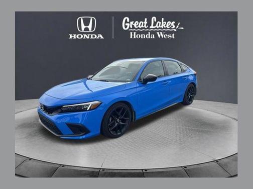 Boost Blue Pearl 2024 Honda Civic Sport