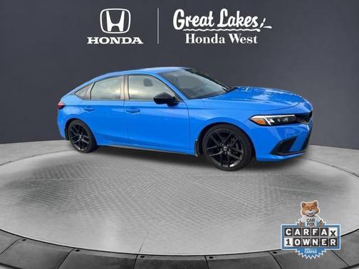 Boost Blue Pearl 2024 Honda Civic Sport
