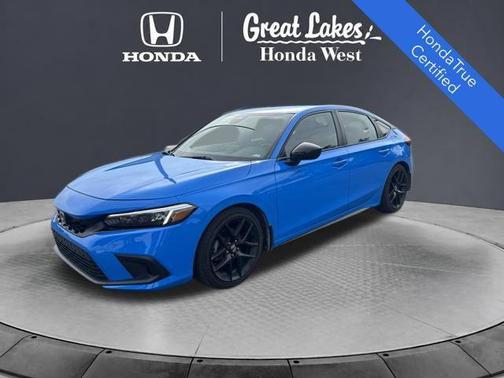 Boost Blue Pearl 2024 Honda Civic Sport