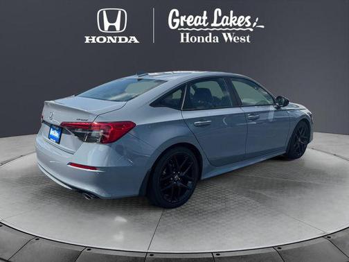 Gray 2024 Honda Civic Sport