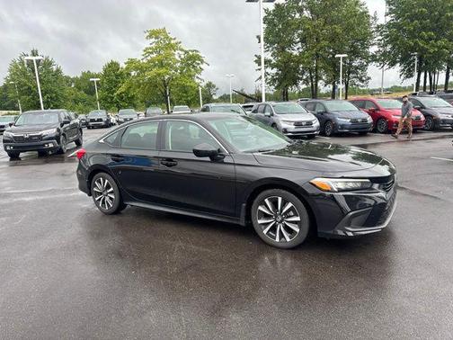 Crystal Black Pearl 2024 Honda Civic EX