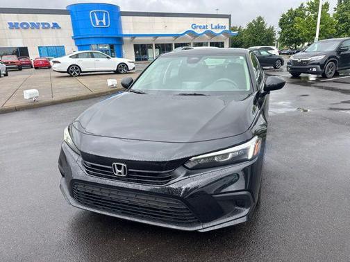 Crystal Black Pearl 2024 Honda Civic EX