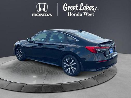 Crystal Black Pearl 2024 Honda Civic EX