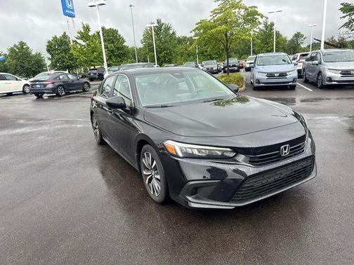 Crystal Black Pearl 2024 Honda Civic EX