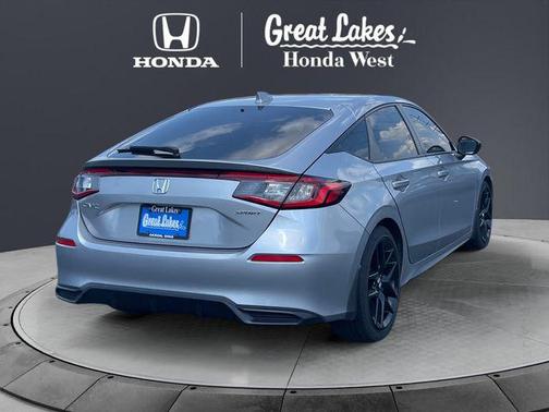 Lunar Silver Metallic 2024 Honda Civic Sport