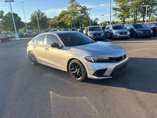 Lunar Silver Metallic 2024 Honda Civic Sport