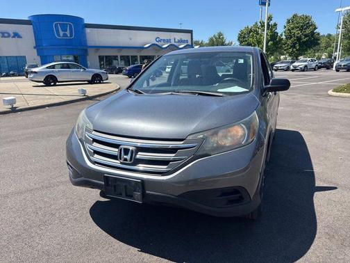 Gray 2013 Honda CR-V LX