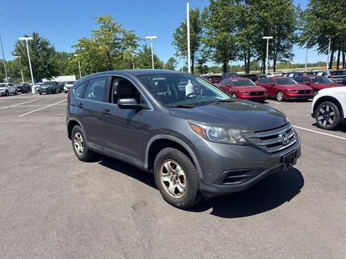 Gray 2013 Honda CR-V LX