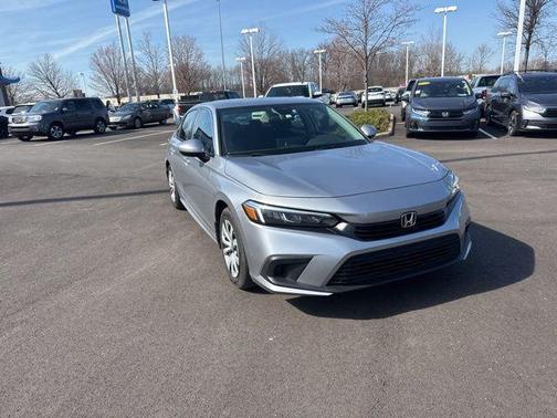 Lunar Silver Metallic 2024 Honda Civic LX