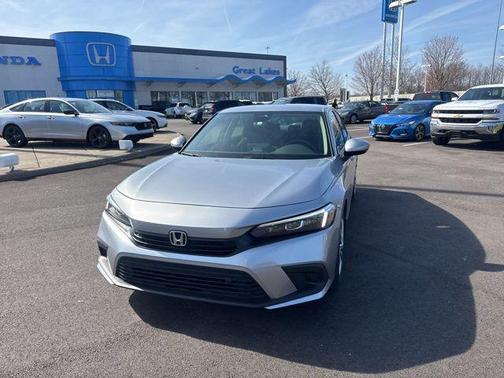 Lunar Silver Metallic 2024 Honda Civic LX