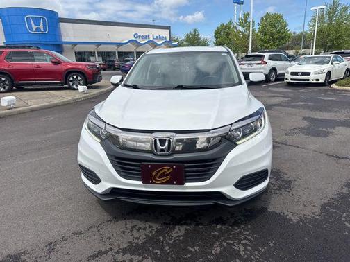 Platinum White Pearl 2020 Honda HR-V LX