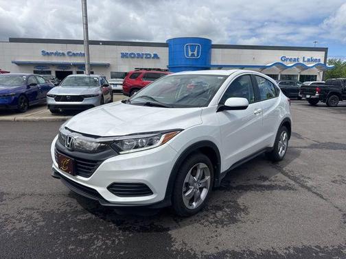 Platinum White Pearl 2020 Honda HR-V LX