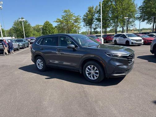 Meteorite Gray Metallic 2024 Honda CR-V LX AWD