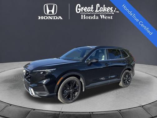 Crystal Black Pearl 2025 Honda CR-V Hybrid Sport Touring AWD
