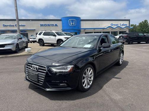 Black 2013 Audi A4 2.0T Premium Plus quattro