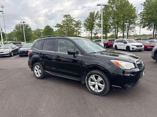 Crystal Black Silica 2015 Subaru Forester 2.5i Limited