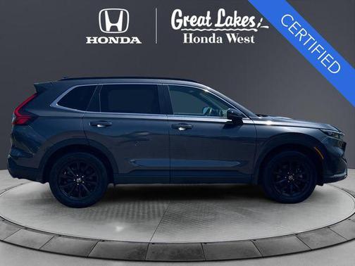 Meteorite Gray Metallic 2024 Honda CR-V Hybrid Sport AWD