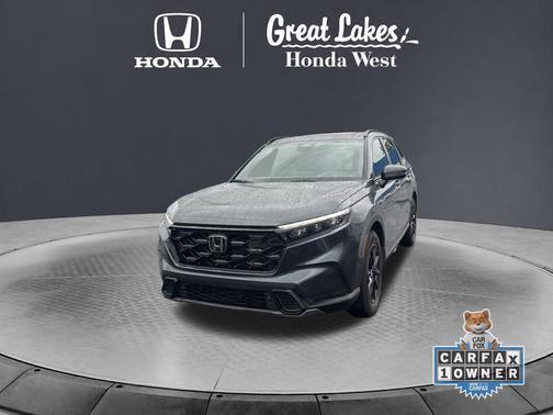 Meteorite Gray Metallic 2026 Honda CR-V Hybrid Sport-L AWD