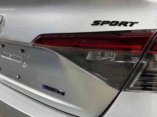 Solar Silver Metallic 2026 Honda Civic Hybrid Sport