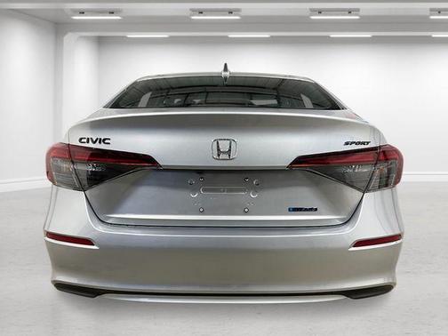 Solar Silver Metallic 2026 Honda Civic Hybrid Sport