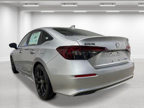 Solar Silver Metallic 2026 Honda Civic Hybrid Sport