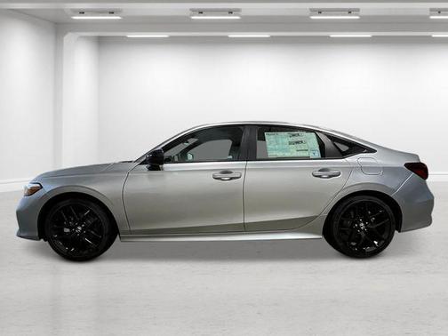 Solar Silver Metallic 2026 Honda Civic Hybrid Sport
