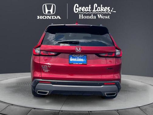 Radiant Red Metallic 2025 Honda CR-V Hybrid Sport AWD