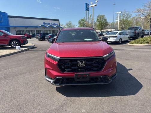 Radiant Red Metallic 2025 Honda CR-V Hybrid Sport AWD