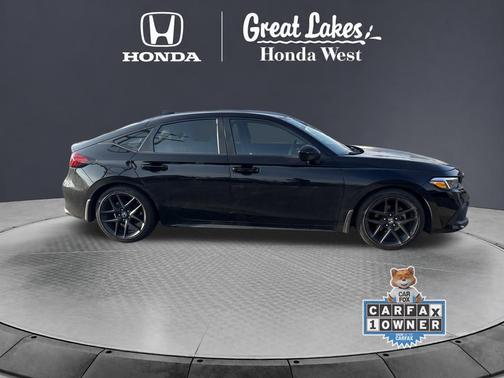 Crystal Black Pearl 2024 Honda Civic Sport