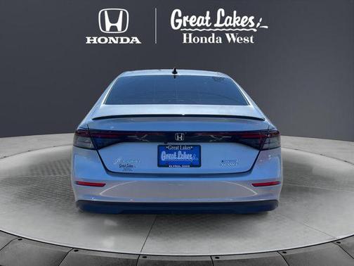 Solar Silver Metallic 2025 Honda Accord Hybrid Sport
