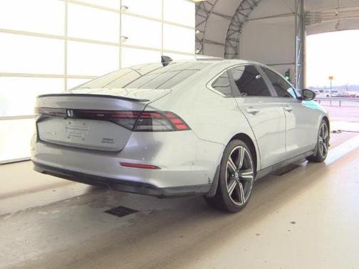 Solar Silver Metallic 2025 Honda Accord Hybrid Sport