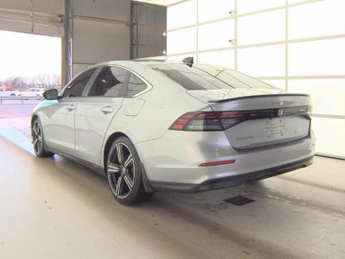 Solar Silver Metallic 2025 Honda Accord Hybrid Sport
