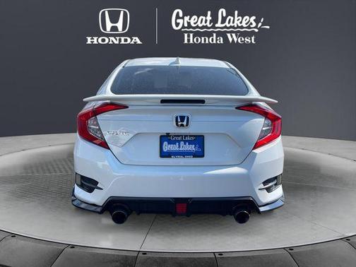 Platinum White Pearl 2020 Honda Civic EX