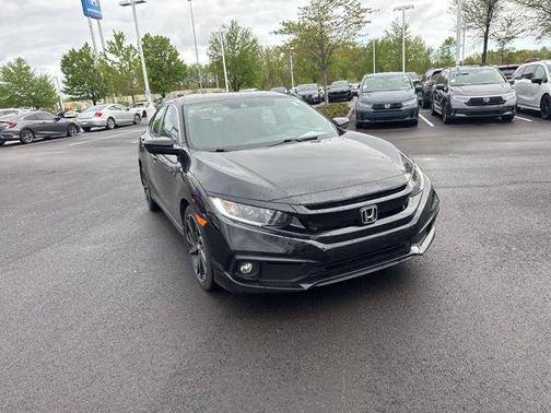 Crystal Black Pearl 2021 Honda Civic Sport