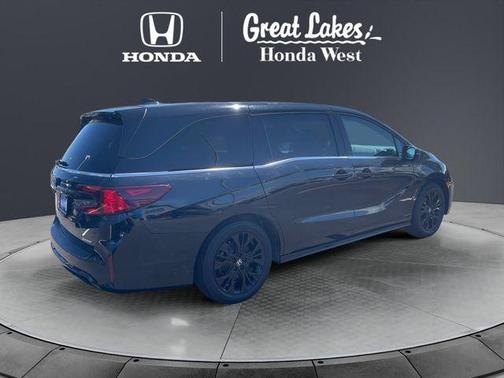 Crystal Black Pearl 2025 Honda Odyssey Sport-L
