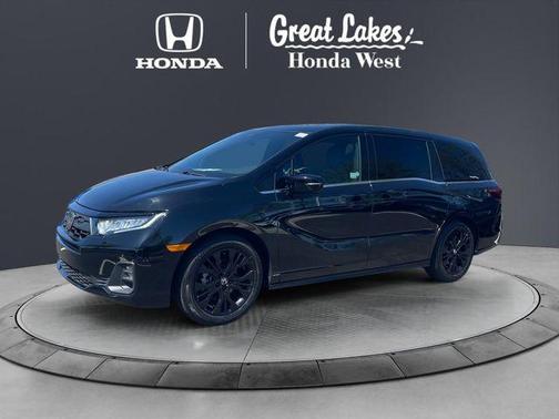Crystal Black Pearl 2025 Honda Odyssey Sport-L