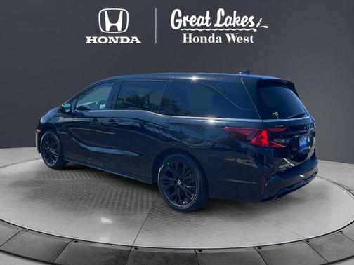 Crystal Black Pearl 2025 Honda Odyssey Sport-L