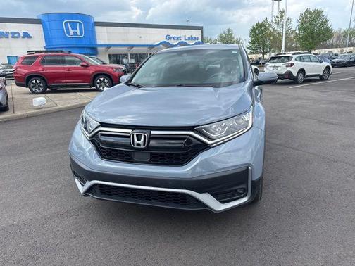 Gray 2021 Honda CR-V AWD EX