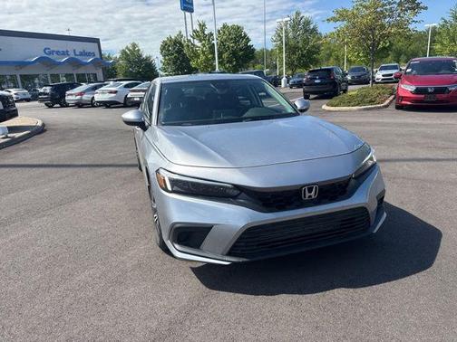 Lunar Silver Metallic 2024 Honda Civic EX-L