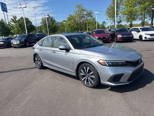Lunar Silver Metallic 2024 Honda Civic EX-L