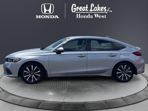 Lunar Silver Metallic 2024 Honda Civic EX-L